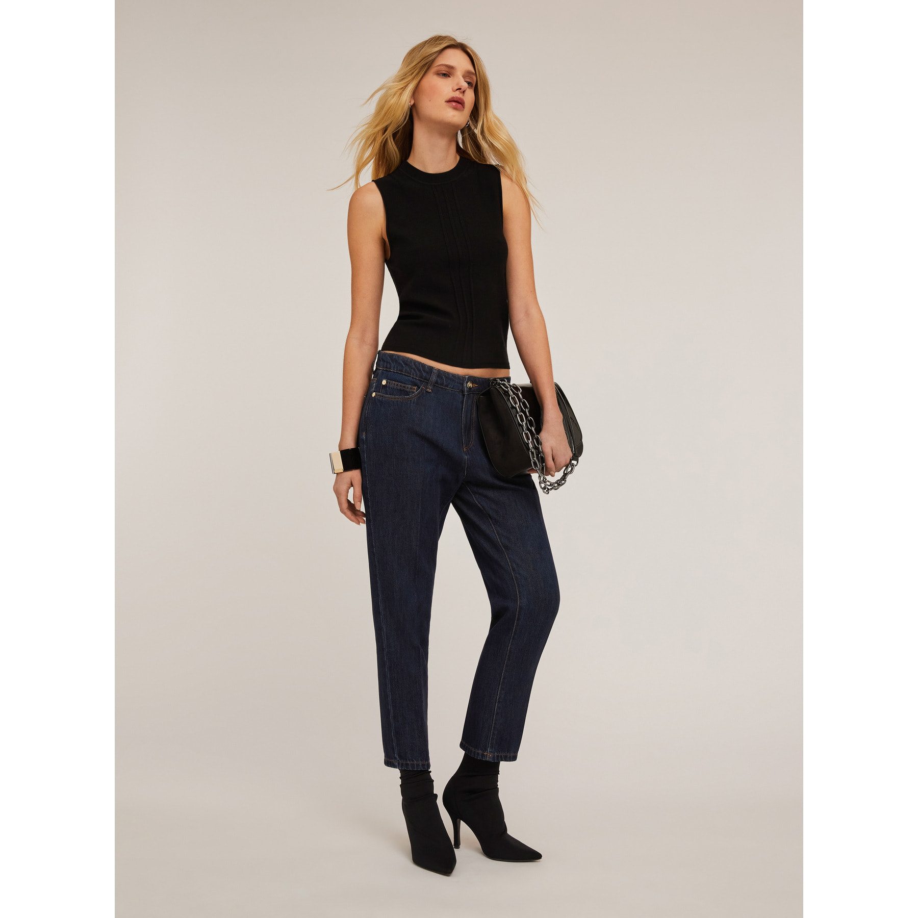 Motivi - Vaqueros carrot Rianne mezcla TENCEL™ - Azul