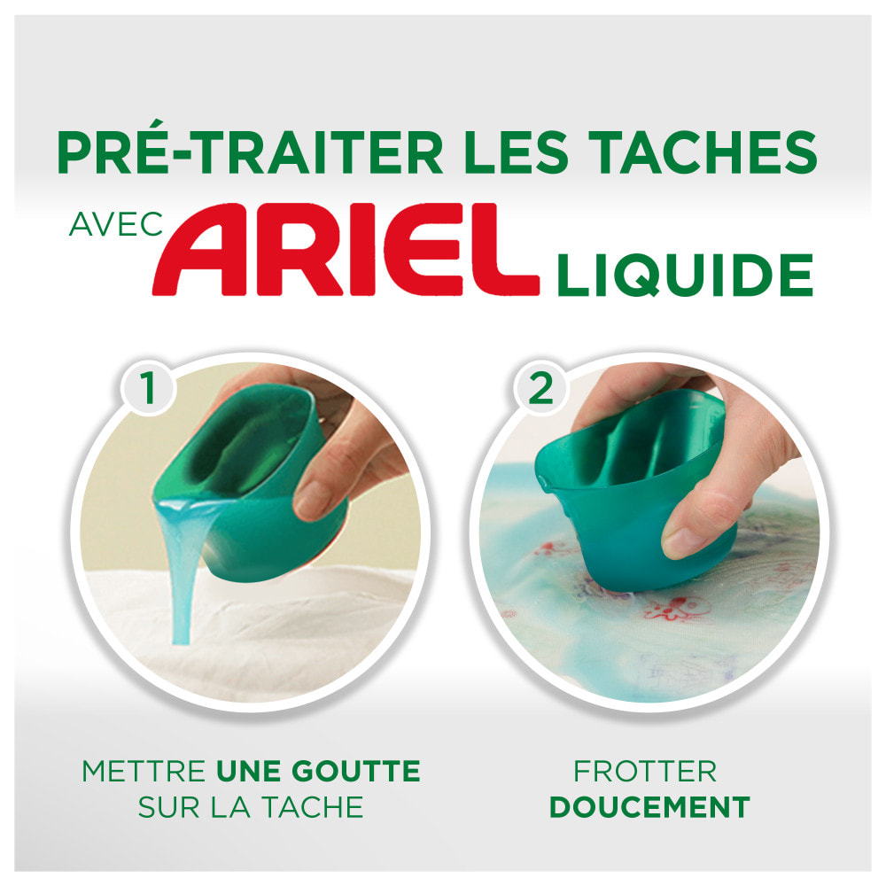 4x31 Lavages Active, Lessive Liquide Ariel