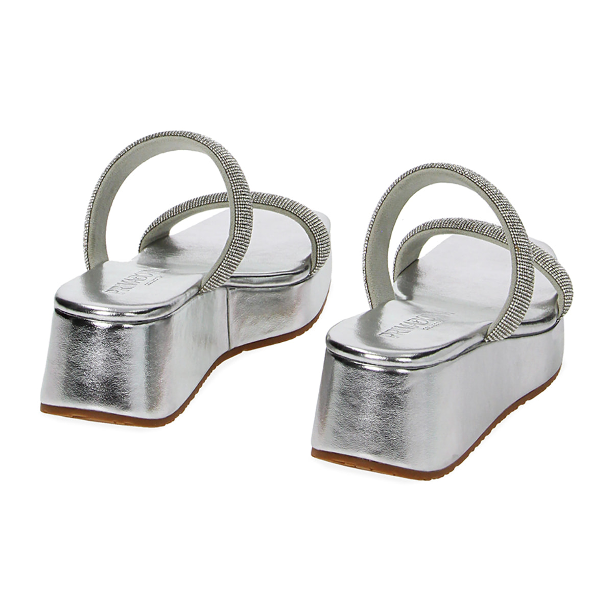 Cuñas plateadas en laminado