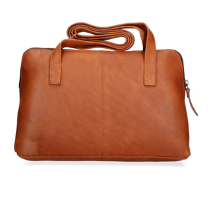 Borsa a spalla  da uomo In Vera pelle Made in Italy 32x20x10 cm