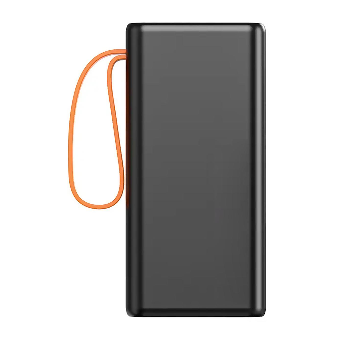 Powerbank da 50.000 mAh con ricarica rapida PD22,5 W, 4 porte USB, pendente per il trasporto e torcia ad alta potenza. Schermo di ricarica LED.