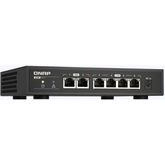 Switch ethernet QNAP QSW-2104-2T 4ports 2.5Gb et 2ports 10Gb