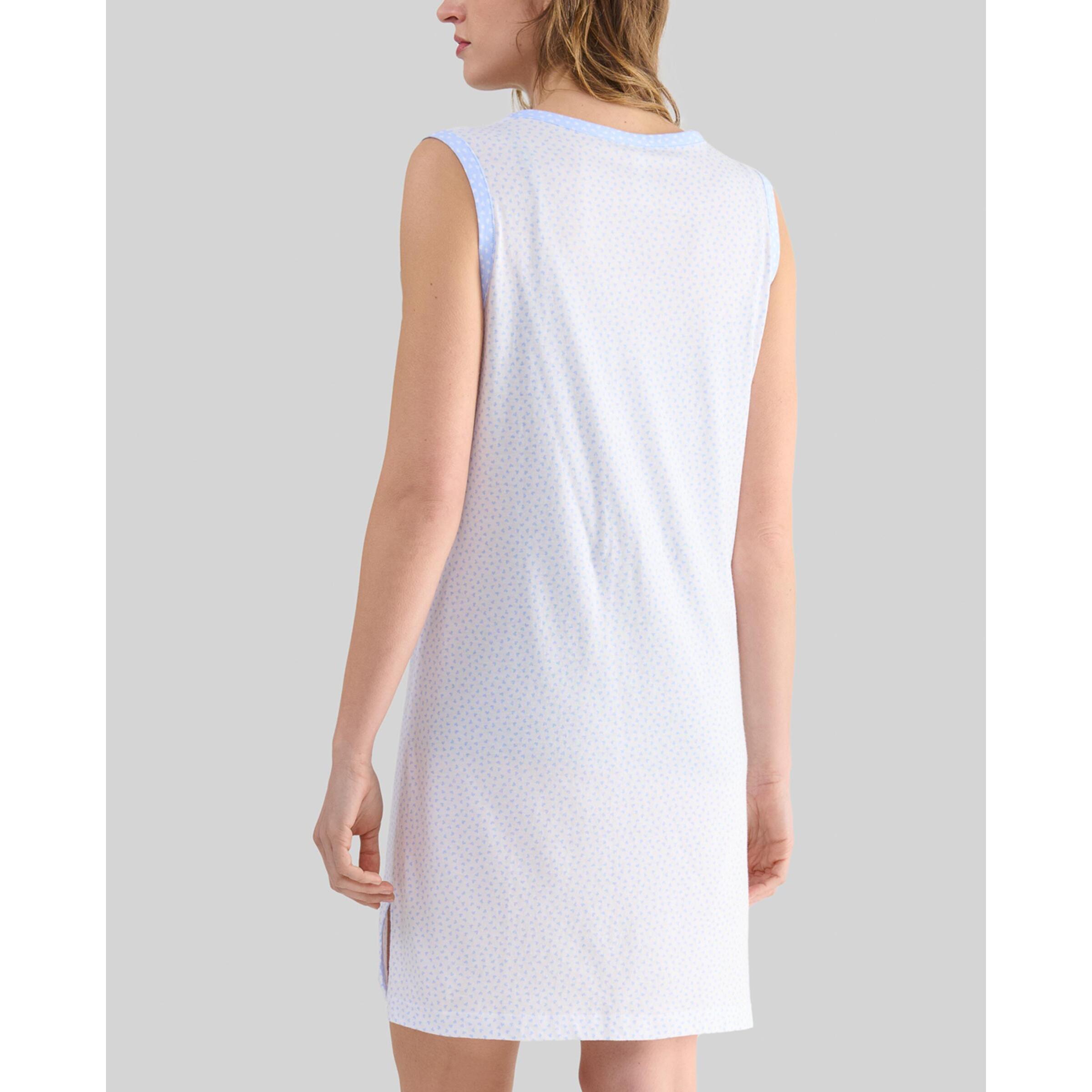 Camisón corto mujer corazones escote pico