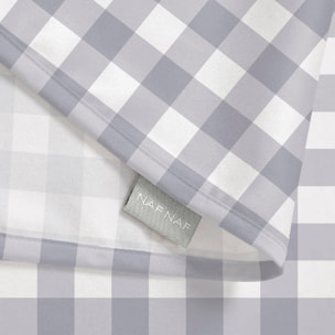 Mantel antimanchas Alcazar Gris - 100% algodón -