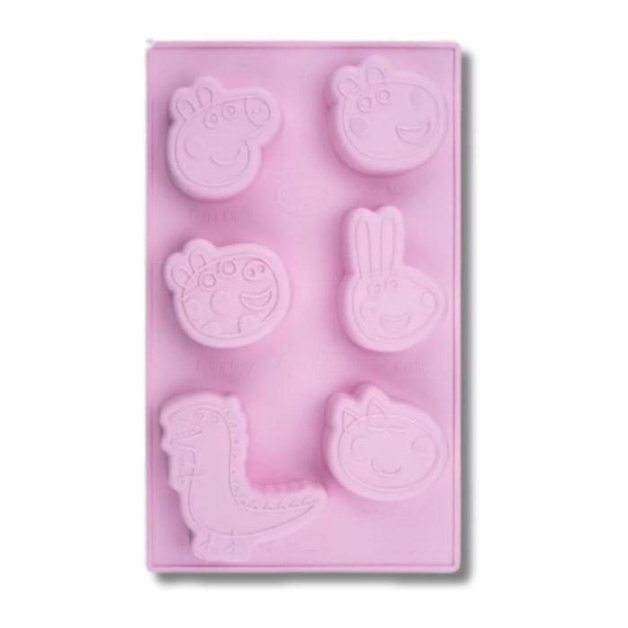 Moule mini cakes silicone 29 x 17,5 cm Dr. Oetker Peppa Pig