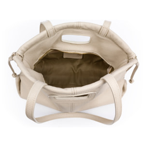 Bauladu Borsa Tote Donna. Pelle autentica Dollaro.
