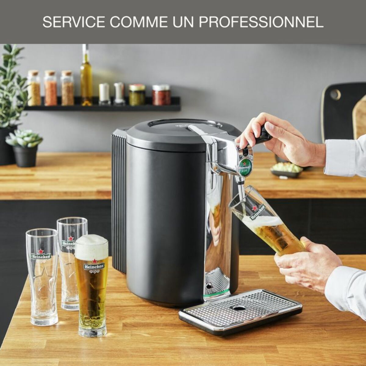 Tireuse à bière KRUPS YY4809FD beertender compact