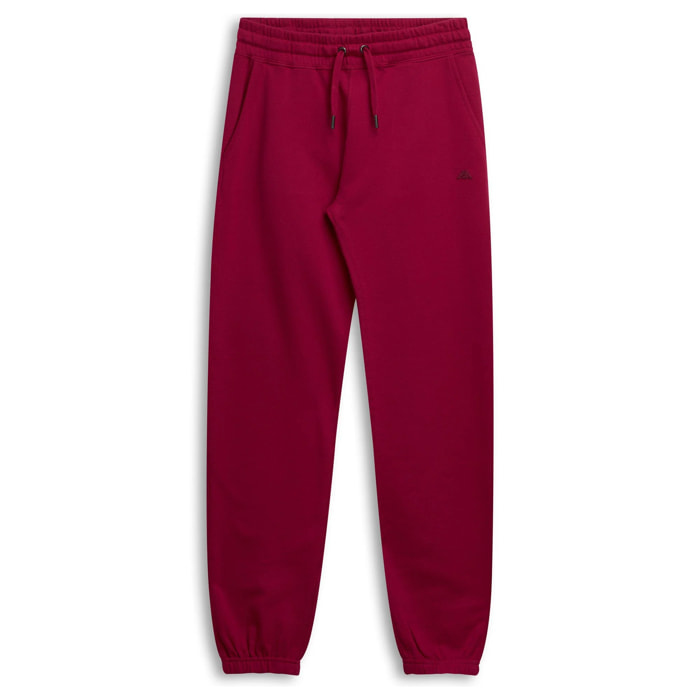 Kappa - Pantalones Mujer Rojo - Karima French Terry