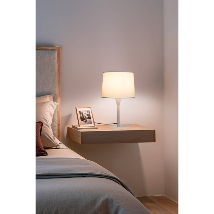 CONGA S lampe de table blanc/blanc