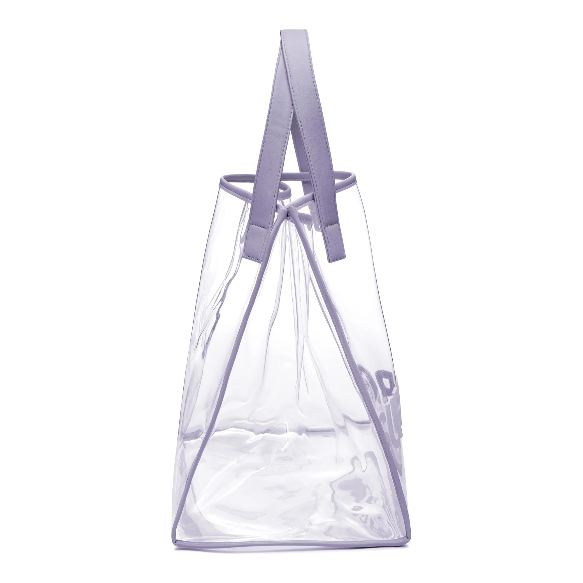Borse Superga Donna Grigio Transparent Shopping Bag