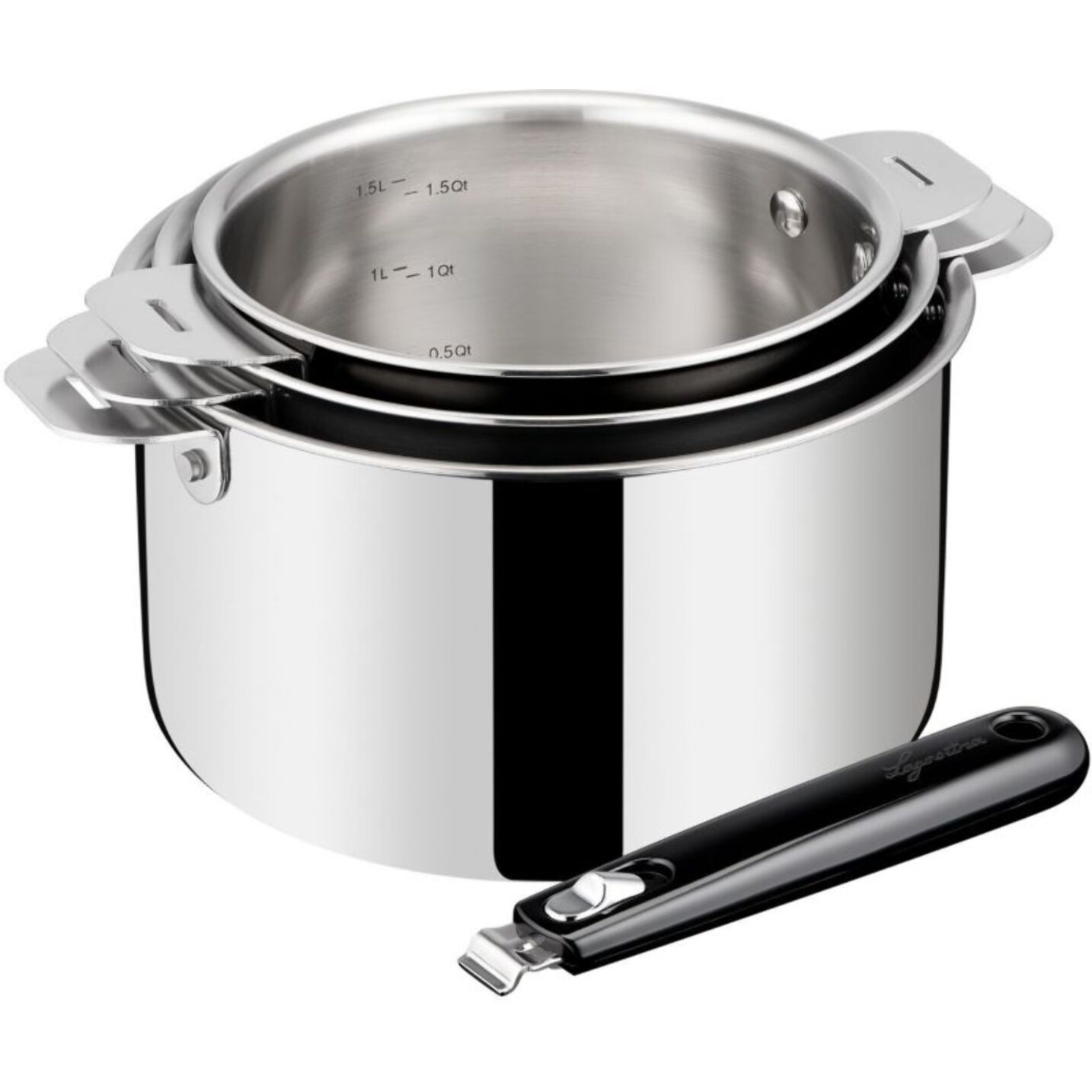Batterie de cuisine LAGOSTINA Esperta triply 3pcs + poignée