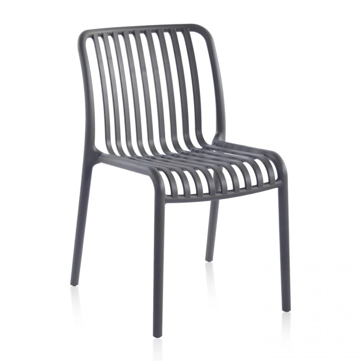 Pack 4 sillas de exterior Jamie Gris