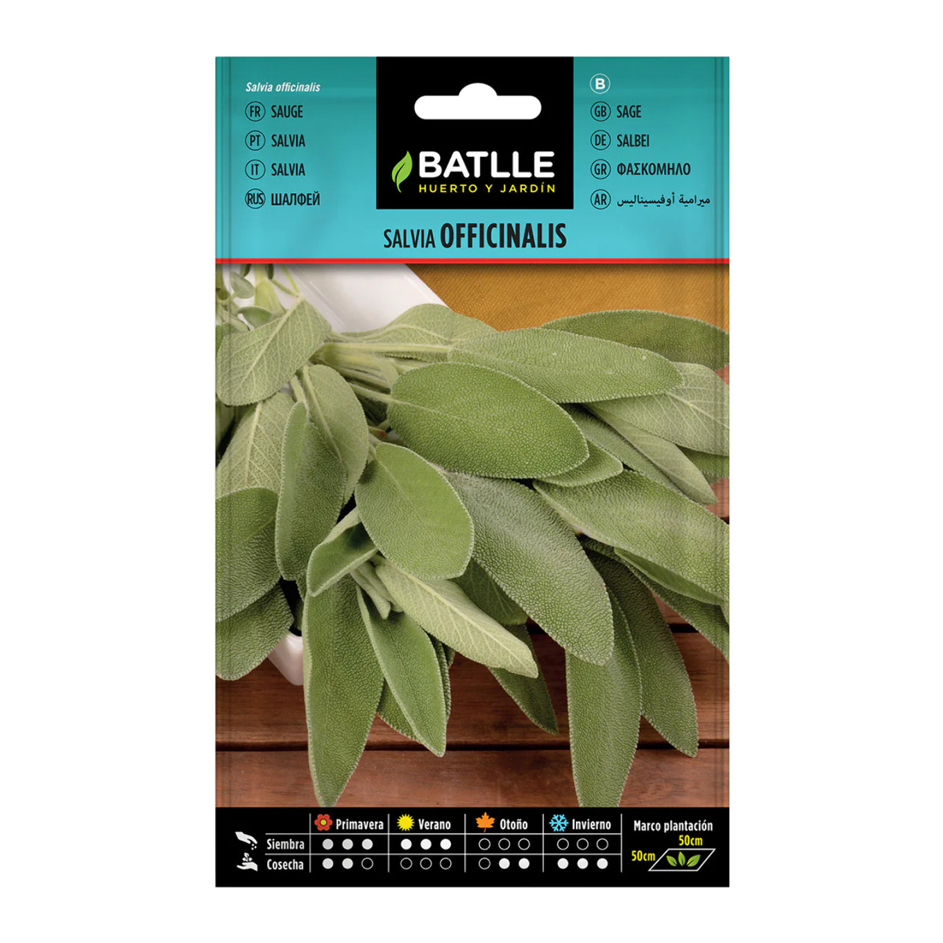 Semillas de Salvia officinalis  Batlle