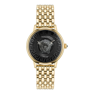 Reloj Versace VE6F00523 Unisex Analogico Cuarzo con Correa de Acero inoxidable