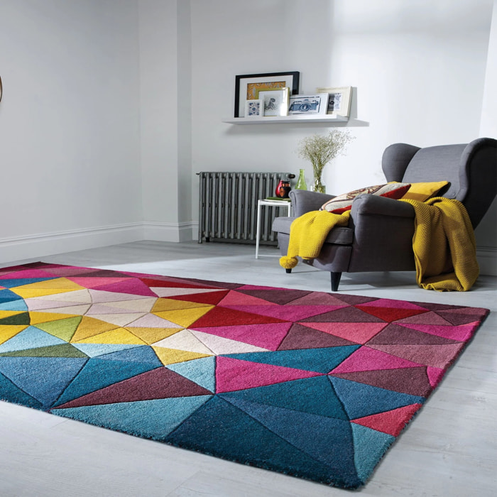 Tapis en laine FALMOUTH Multicolore
