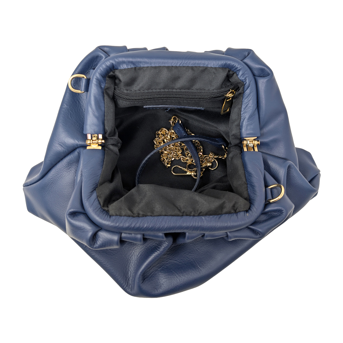 Borsa Clutch in Vera Pelle Made in Italy