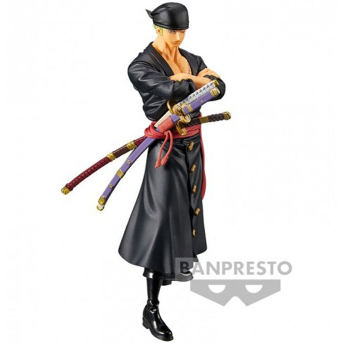 One Piece Serie Grandline Vol.5 Figura Roronoa Zoro 17cm Banpresto