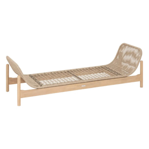 Banquette de Jardin "Deona" 2 places acacia