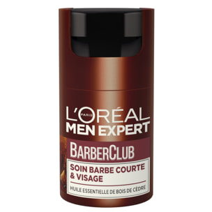 L'Oréal Paris Men Expert Barber Club Soin Barbe Courte et Visage 50ml