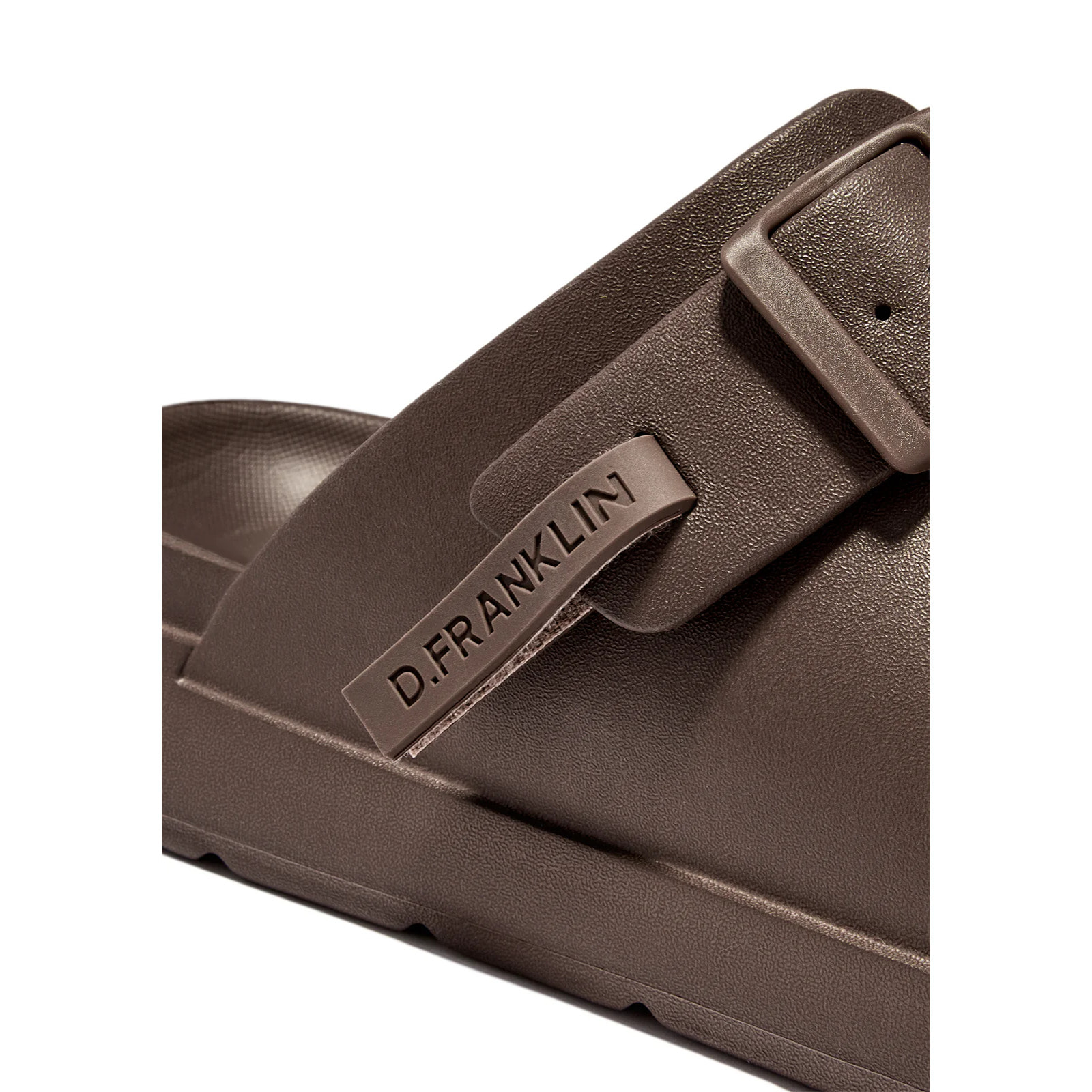 Sandalias Abiertas Unisex Hebilla Ajustable Vibe Marrón