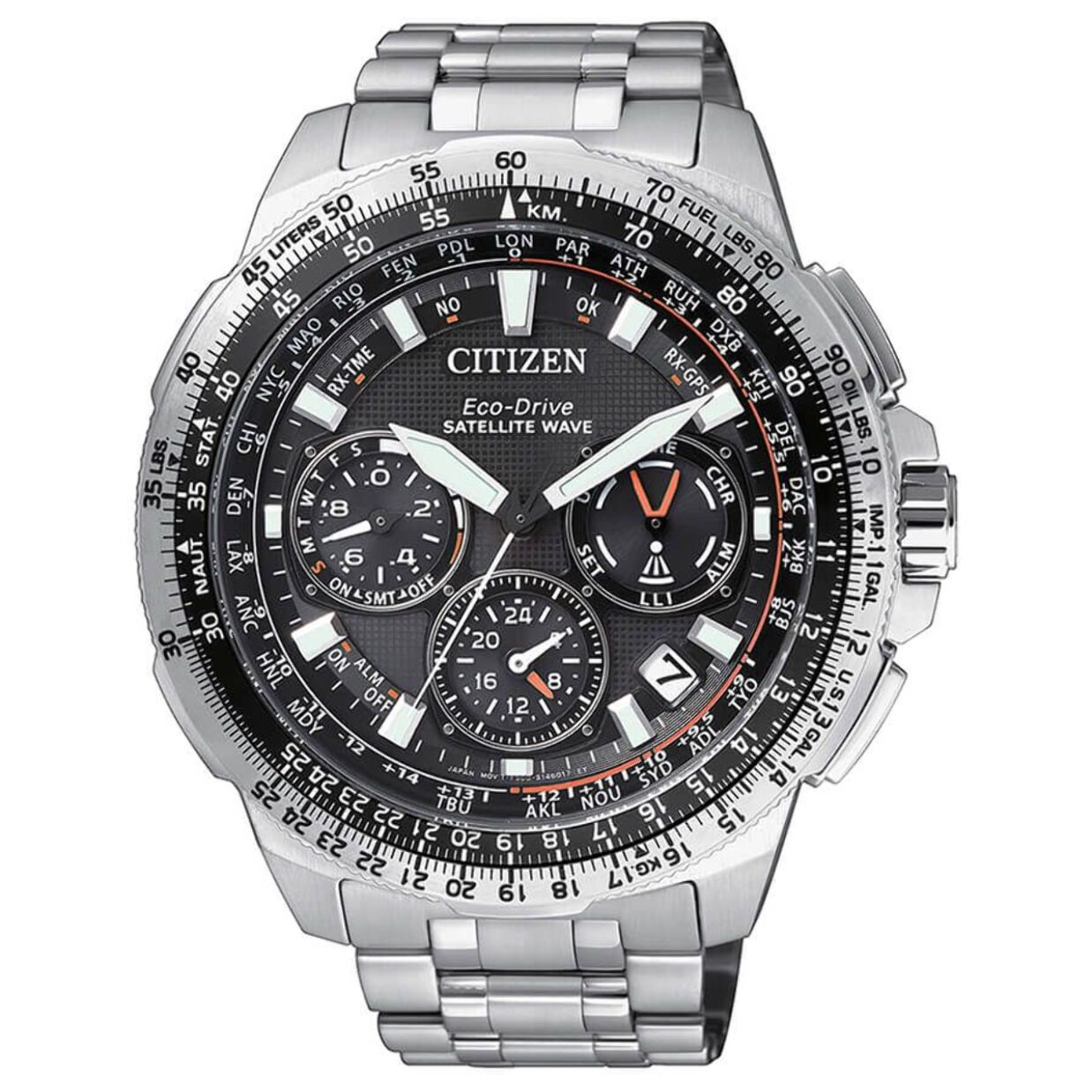 Reloj Citizen CC9020-54E Hombre Analogico Solar con Correa de Titanio