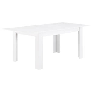 Tavolo estensibile bianco 140-190x90x77 cm - Harper