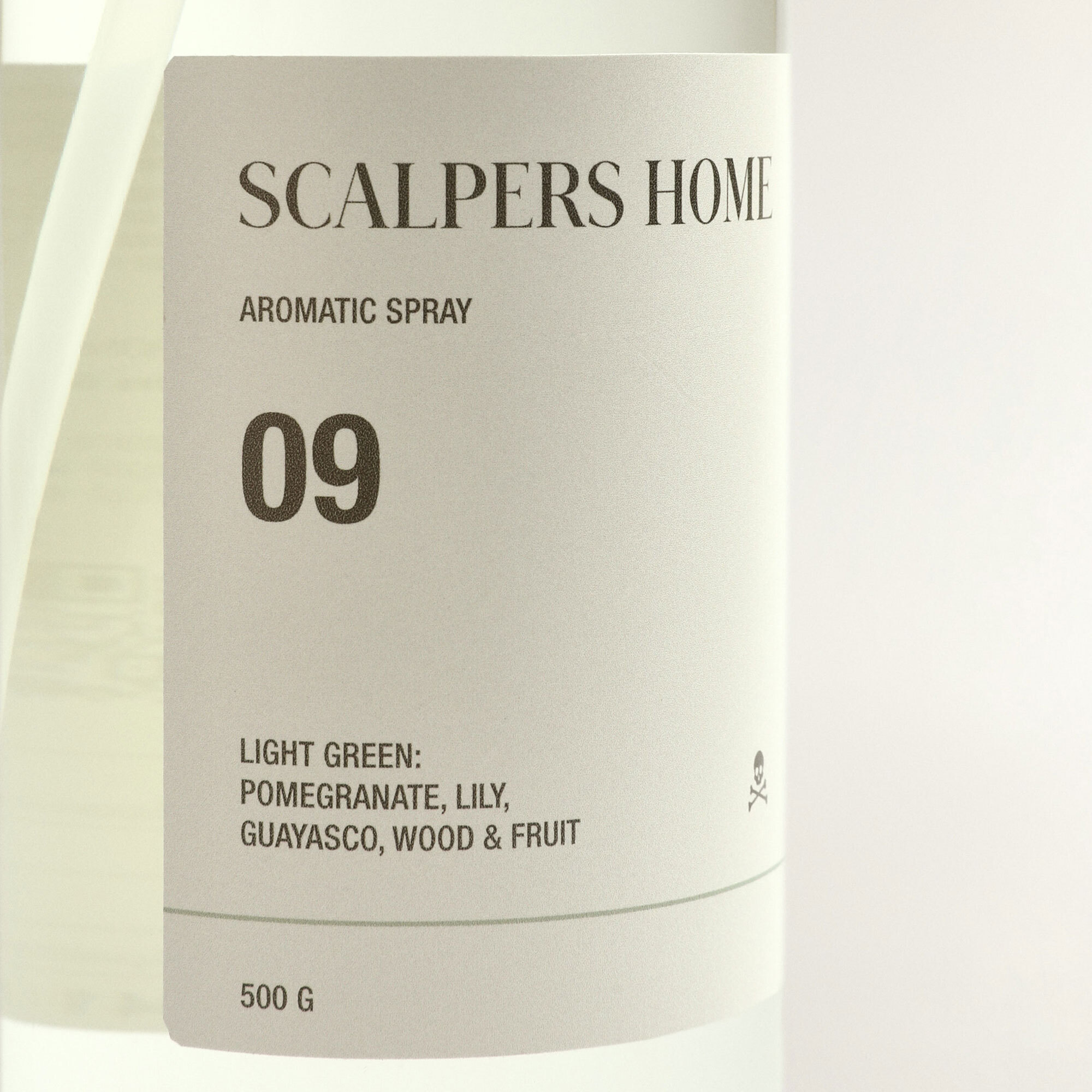 Difusor spray de 500ml aroma light green scalpers