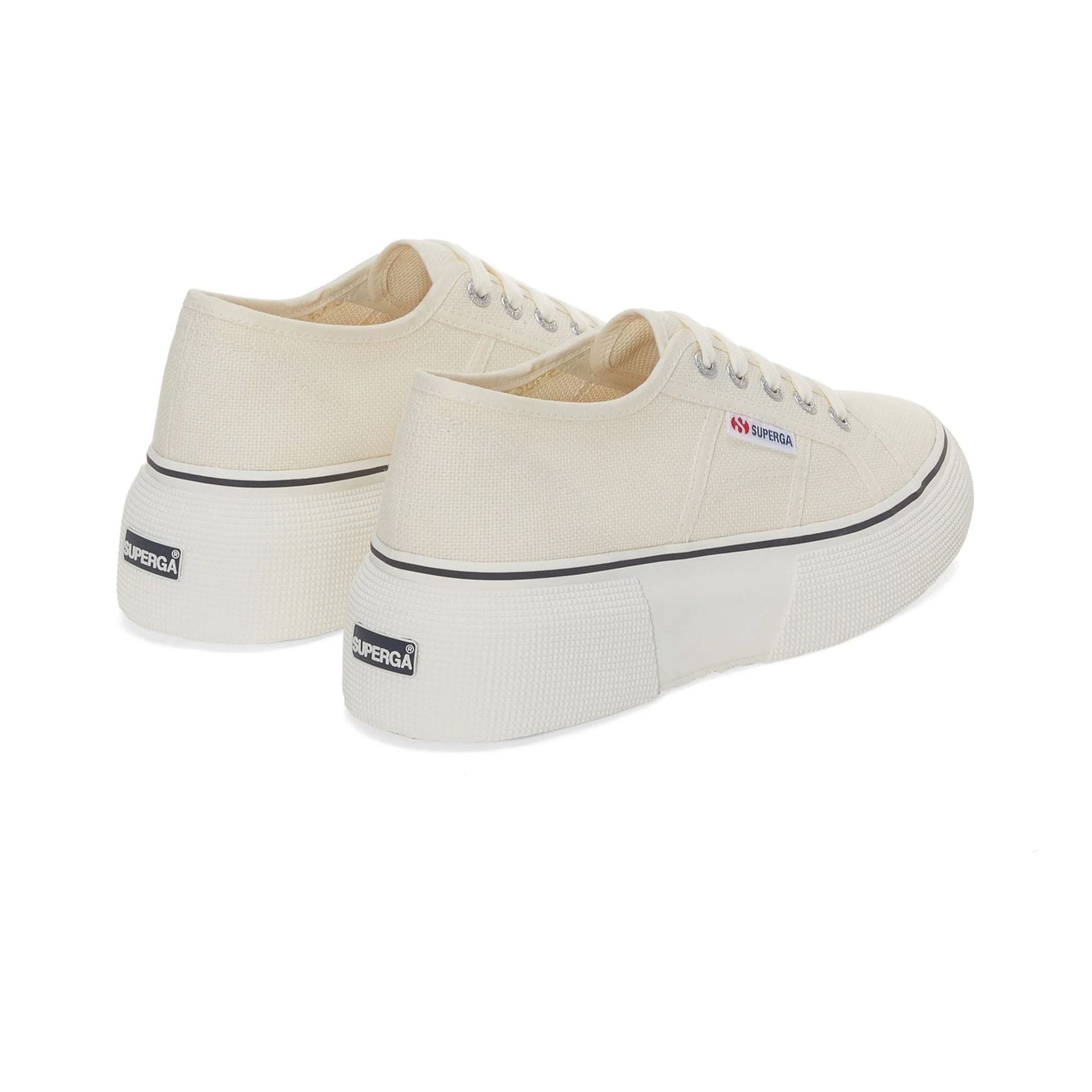 Scarpe da donna Superga Beige 2287 BUBBLE LINE