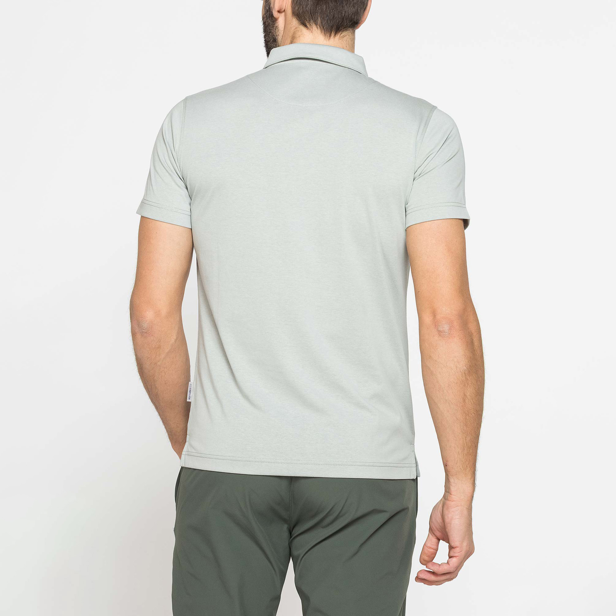POLO UOMO IN TESSUTO ELASTICIZZATO NO STIRO