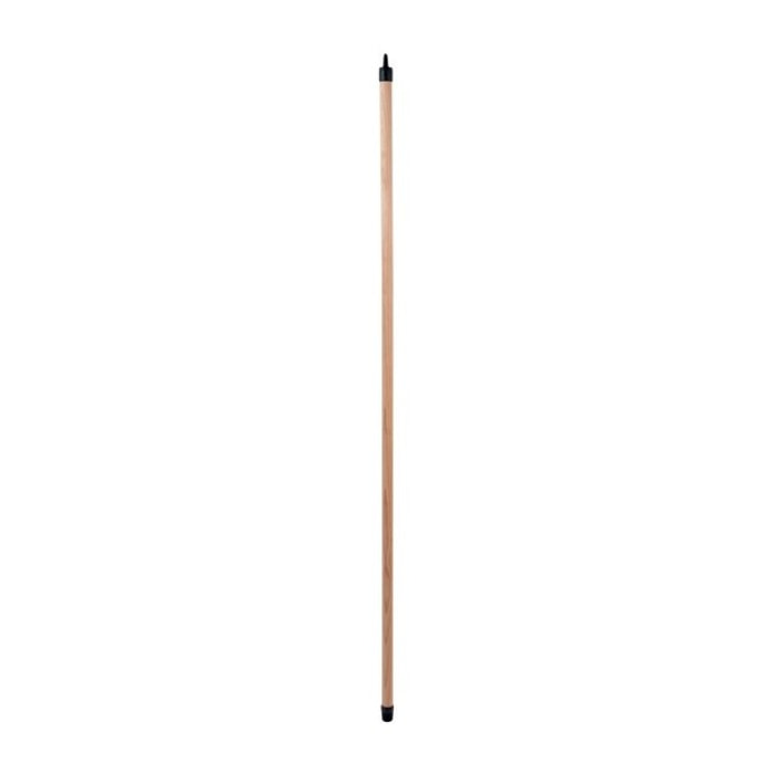 Manche à  balai en bois brut 130cm MSV