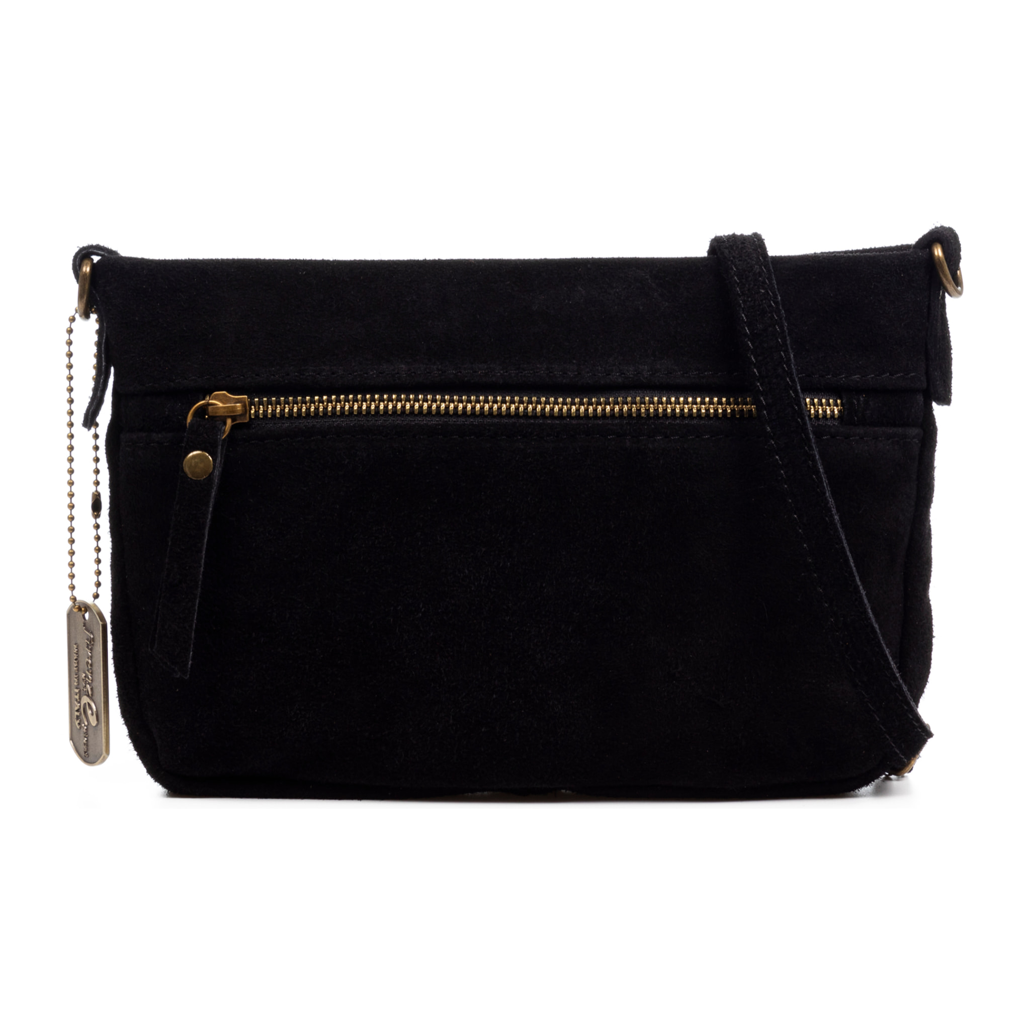 Borsa a tracolla Arre donna. Vera pelle scamosciata.