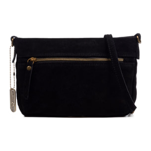 Borsa a tracolla Arre donna. Vera pelle scamosciata.