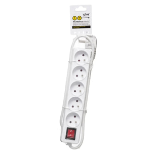 Multiprise 5 prises avec terre