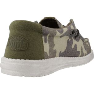 SNEAKERS HEY DUDE WALLY WASHED CAMO