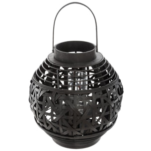 Lanterne rattan Mexico Atmosphera - Couleur: Noir