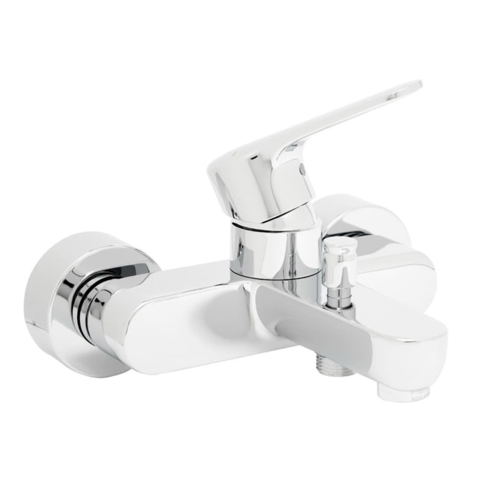 VitrA Root Mitigeur bain rond sans douche 150 mm chrome A42725