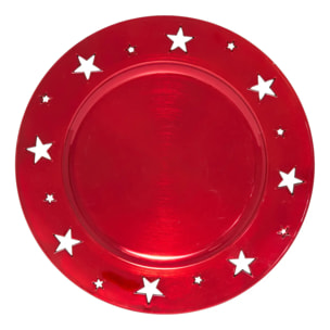 ASS PRES DECOUPE ROUGE D33CM
