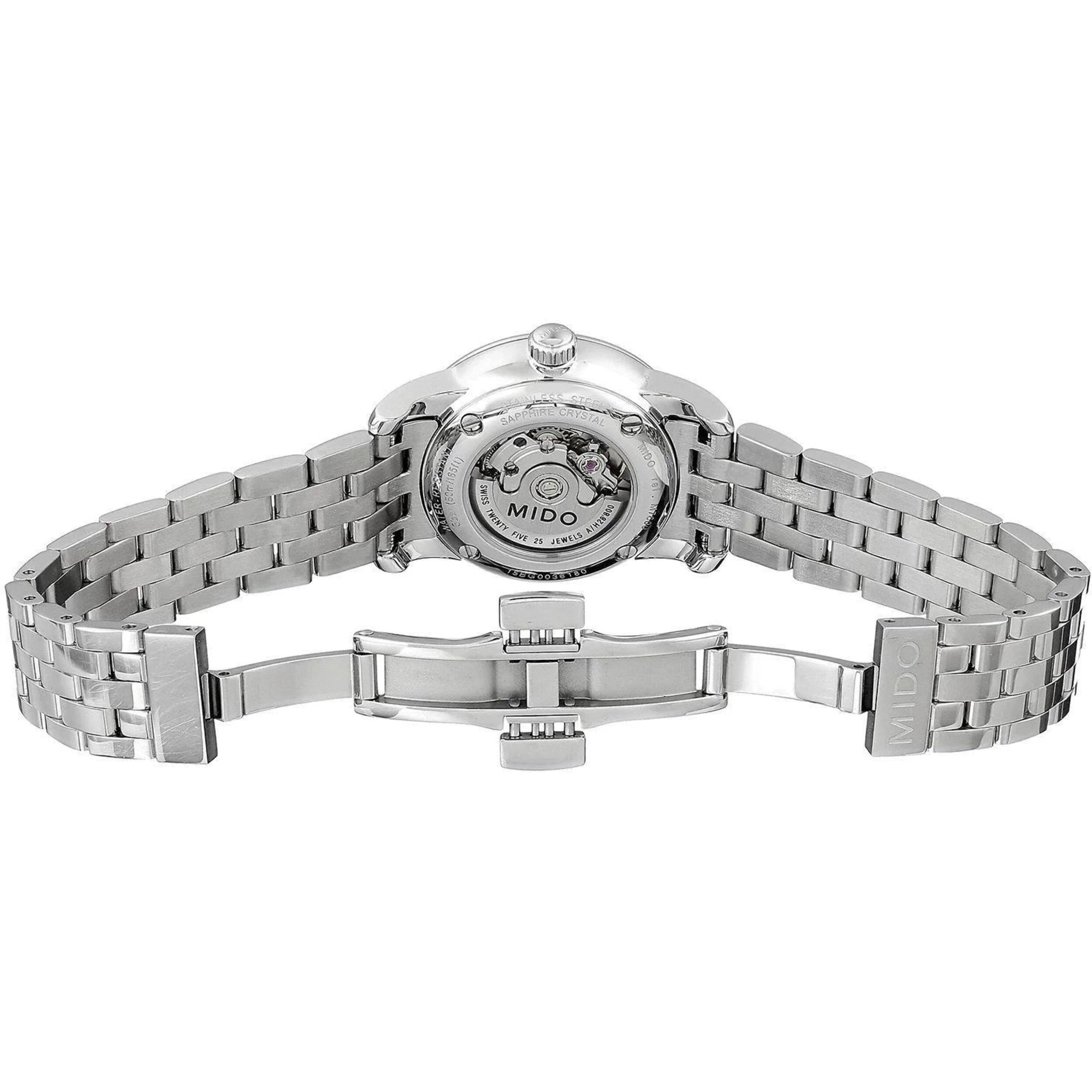 Reloj Mido M76004691 Mujer Analogico Automatico con Correa de Acero inoxidable