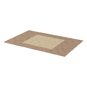 Tapis Vaiana en jacinthe d'eau 180x120cm