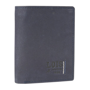 Cartera Hombre Piel Lois Hewitt Marino