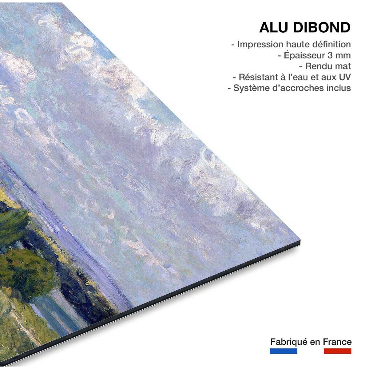 Tableau la vallée de la seine à saint cloud Tableau alu Dibond