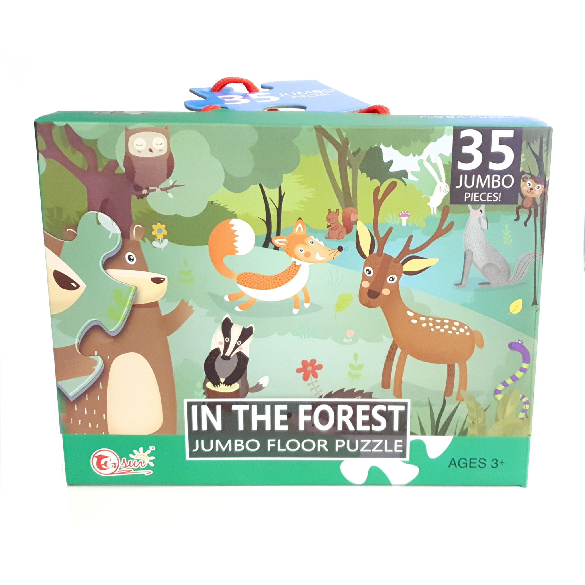 PUZLE DE 35 PIEZAS: EN EL BOSQUE