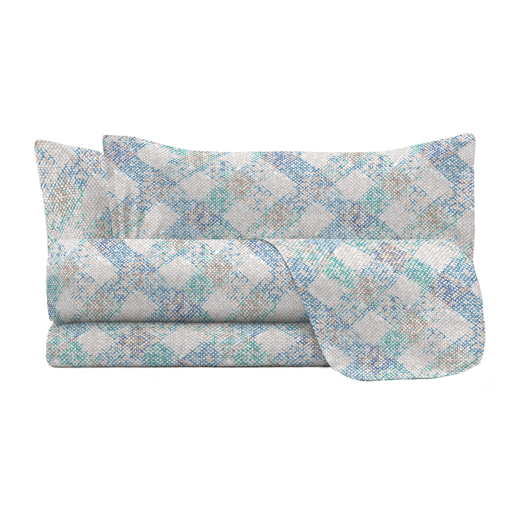 COMPLETO LETTO MATRIMONIALE ATHENA - 100% COTONE MADE IN ITALY