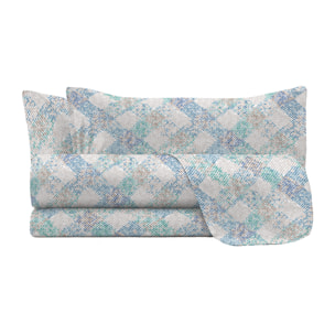 COMPLETO LETTO MATRIMONIALE ATHENA - 100% COTONE MADE IN ITALY