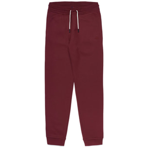 Pantaloni Robe di Kappa Uomo Rosso DELFO BRUSHED