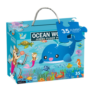 PUZZLE 35 PIEZAS: MUNDO OCEANICO