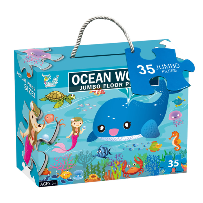 PUZZLE 35 PIEZAS: MUNDO OCEANICO