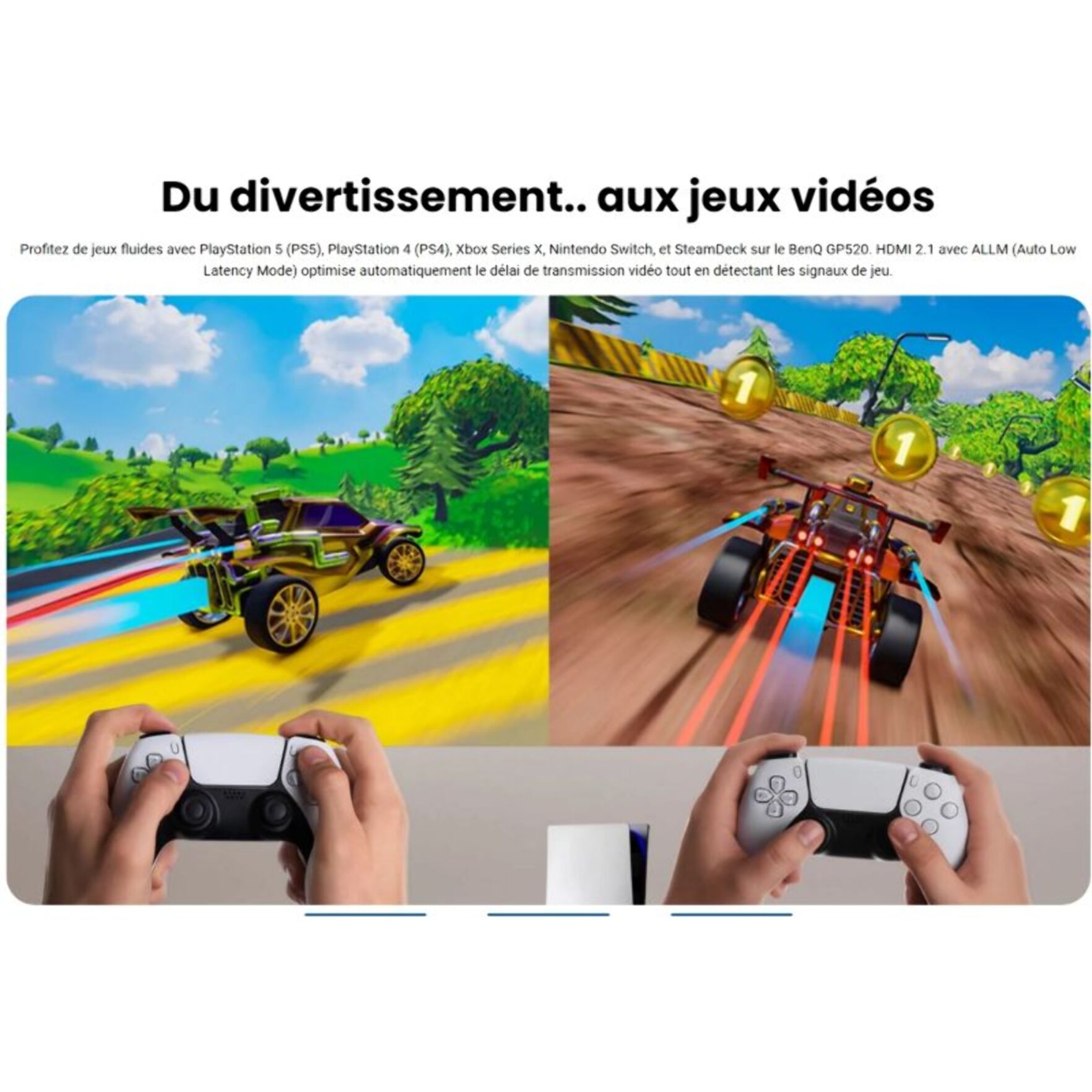 Vidéoprojecteur home cinéma BENQ GP520