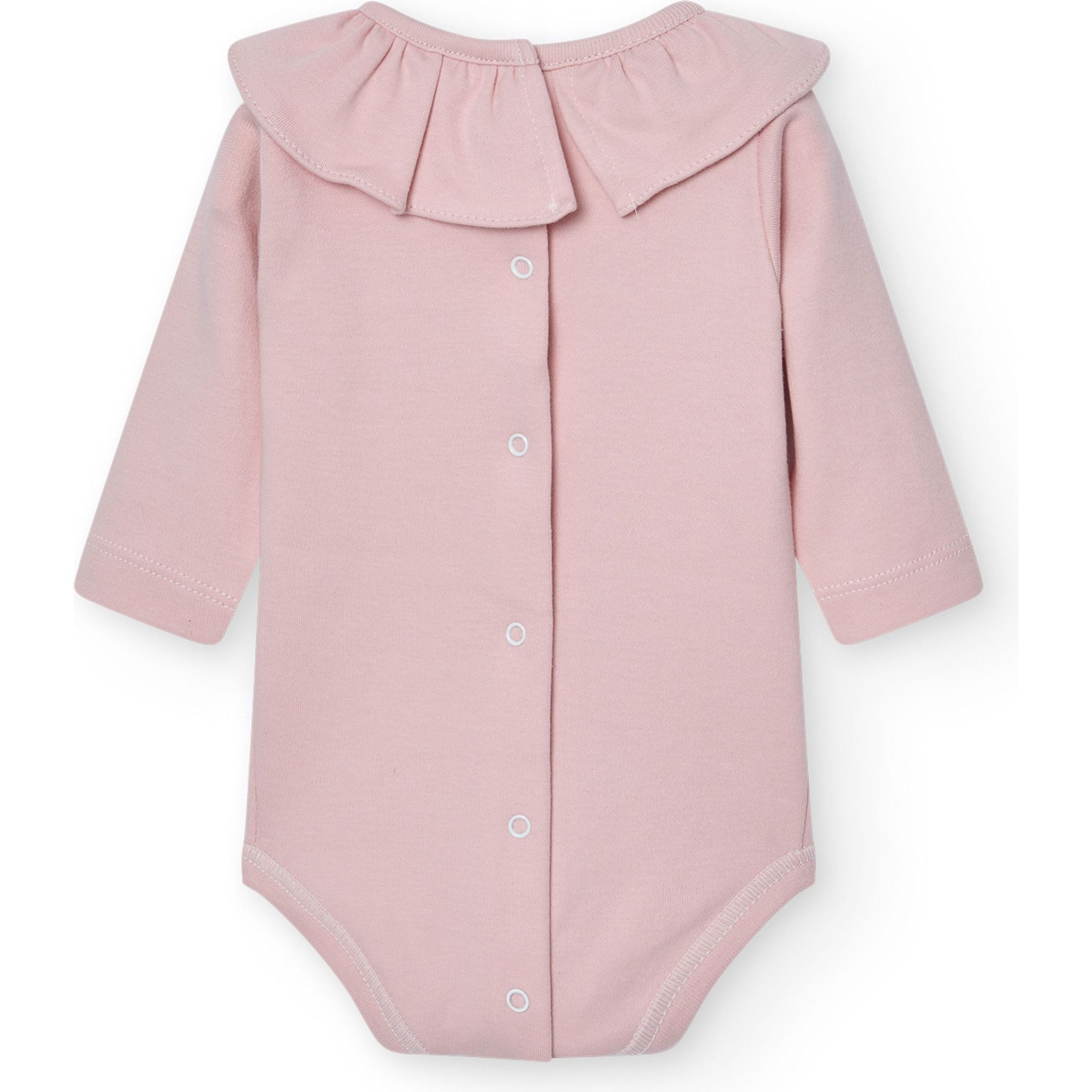 Body bebé manga larga cuello volante