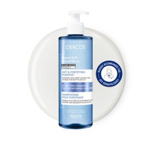 Dercos Technique  - Shampooing Minéral Doux Fortifiant 400 ml